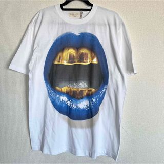 アヴァランチ(AVALANCHE)のAZZURRO DESIGN T-SHIRTS "GRILLZ LADY"(Tシャツ/カットソー(半袖/袖なし))