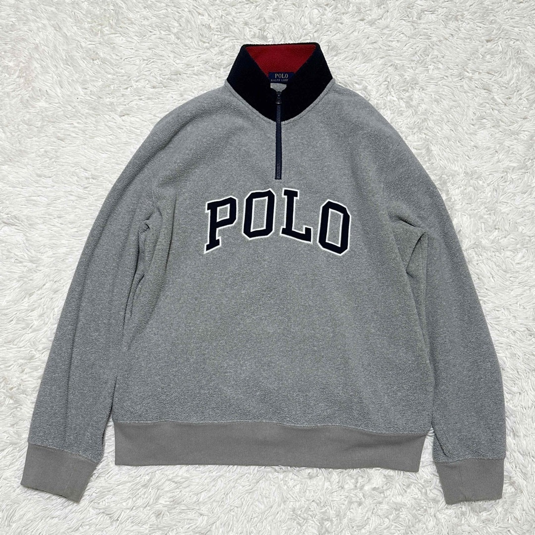 POLO RALPH LAUREN - 美品 ポロ ラルフローレン フリース ハーフジップ