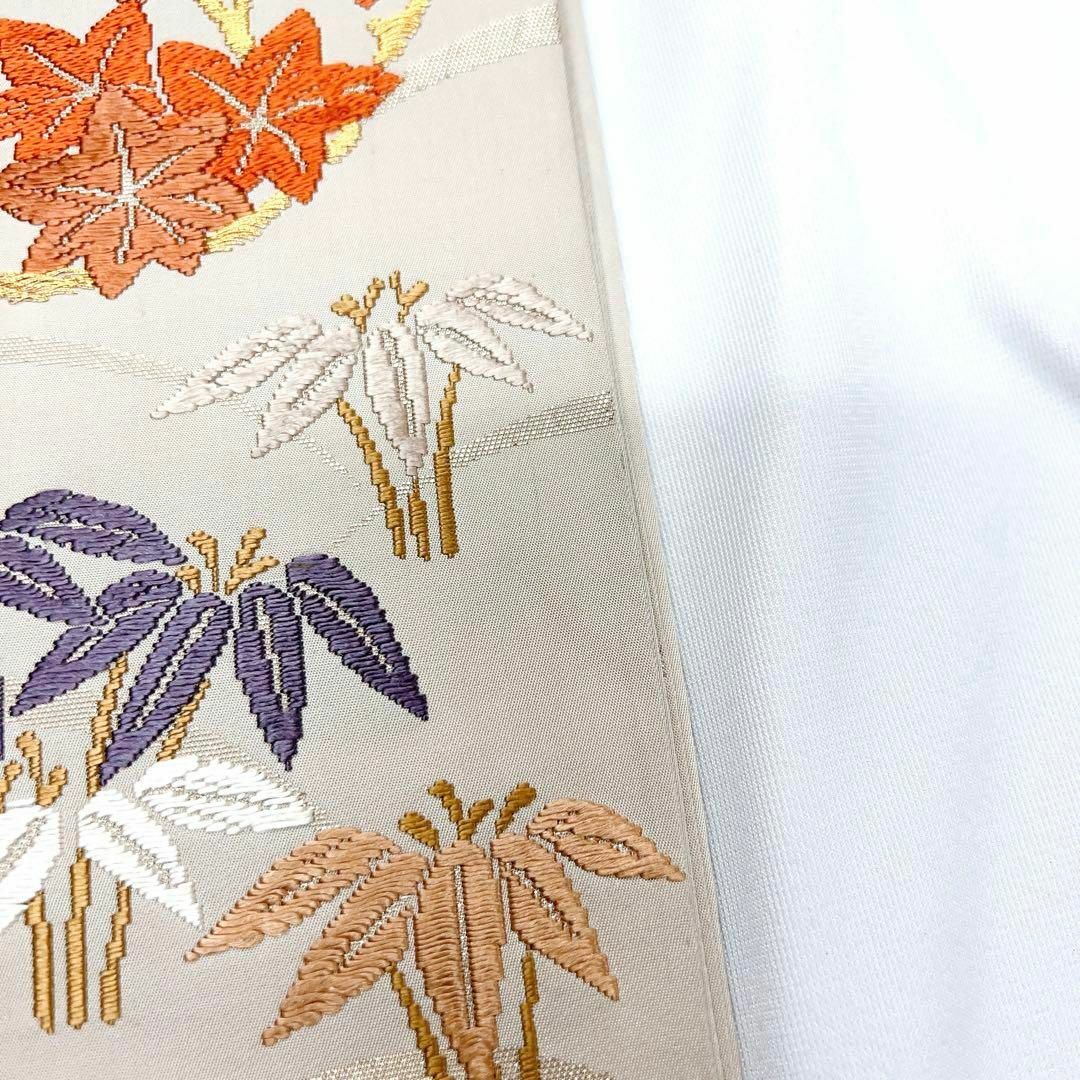 唐織　様々な花模様の袋帯　着物
