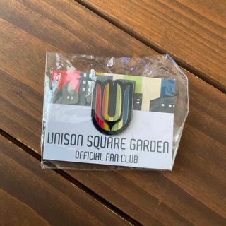 ユニゾンスクエアガーデン(UNISON SQUARE GARDEN)の【新品未使用】非売品　UNISON SQUARE GARDEN ピンバッジ(ミュージシャン)