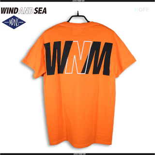 ウィンダンシー(WIND AND SEA)のWIND AND SEA MADNESS 19SSコラボ Tシャツ オレンジ S(Tシャツ/カットソー(半袖/袖なし))