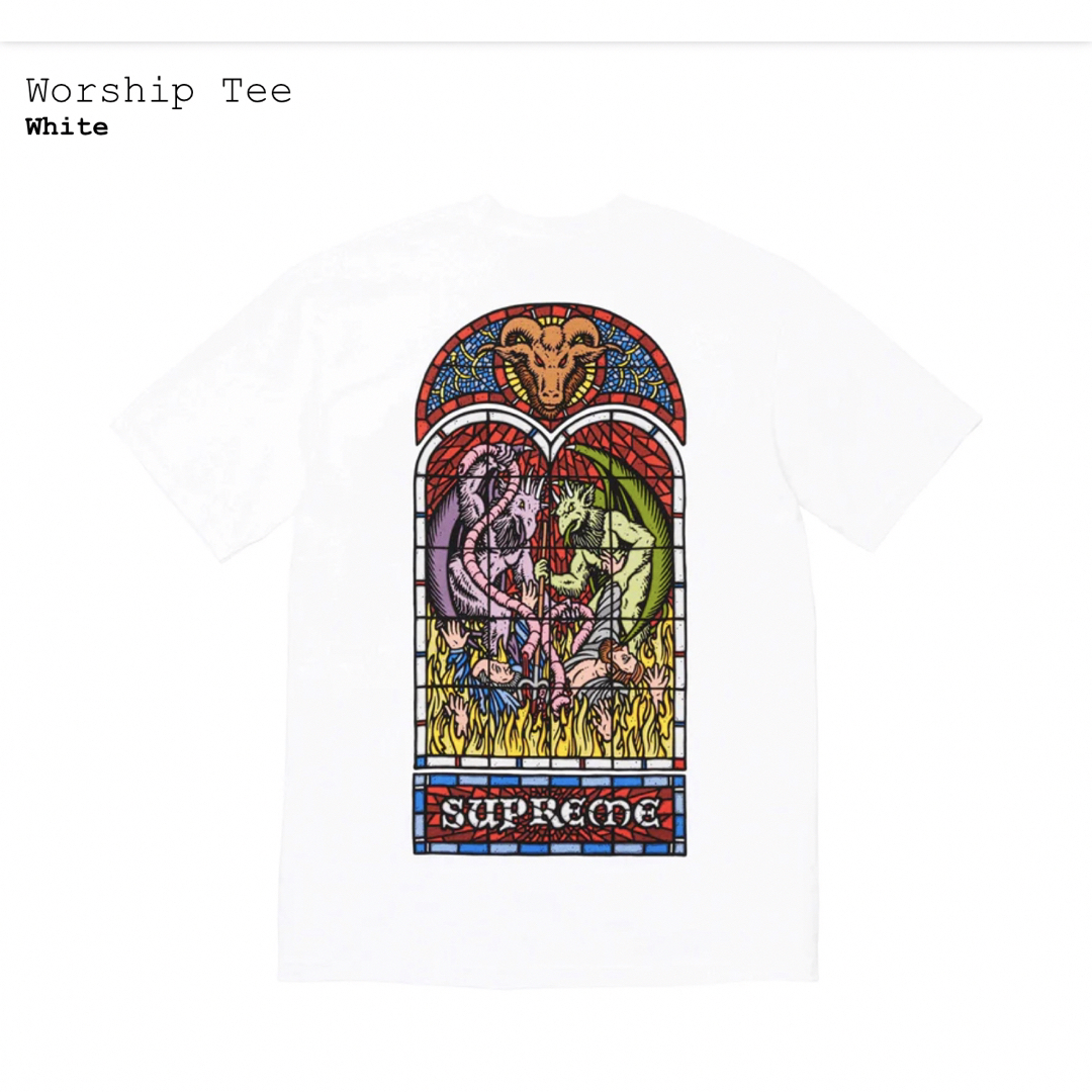 【Lサイズ】supreme worship tee