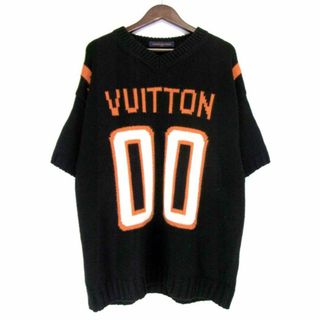 Shop Louis Vuitton 2022 SS Intarsia Football T-Shirt (1A9TAX) by