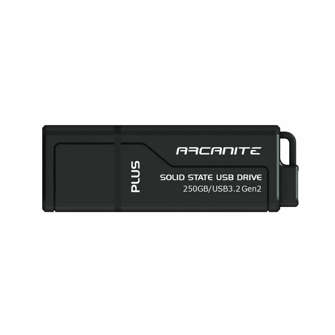 ARCANITE PLUS, 250GB 外付SSD (USBメモリ) USB