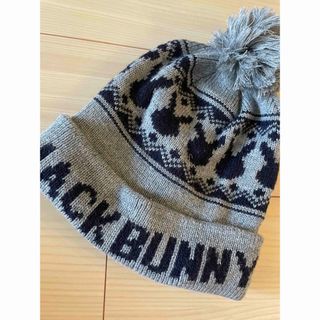 ジャックバニーバイパーリーゲイツ(JACK BUNNY!! BY PEARLY GATES)のジャックバニー　ビーニー　ニット帽(ウエア)