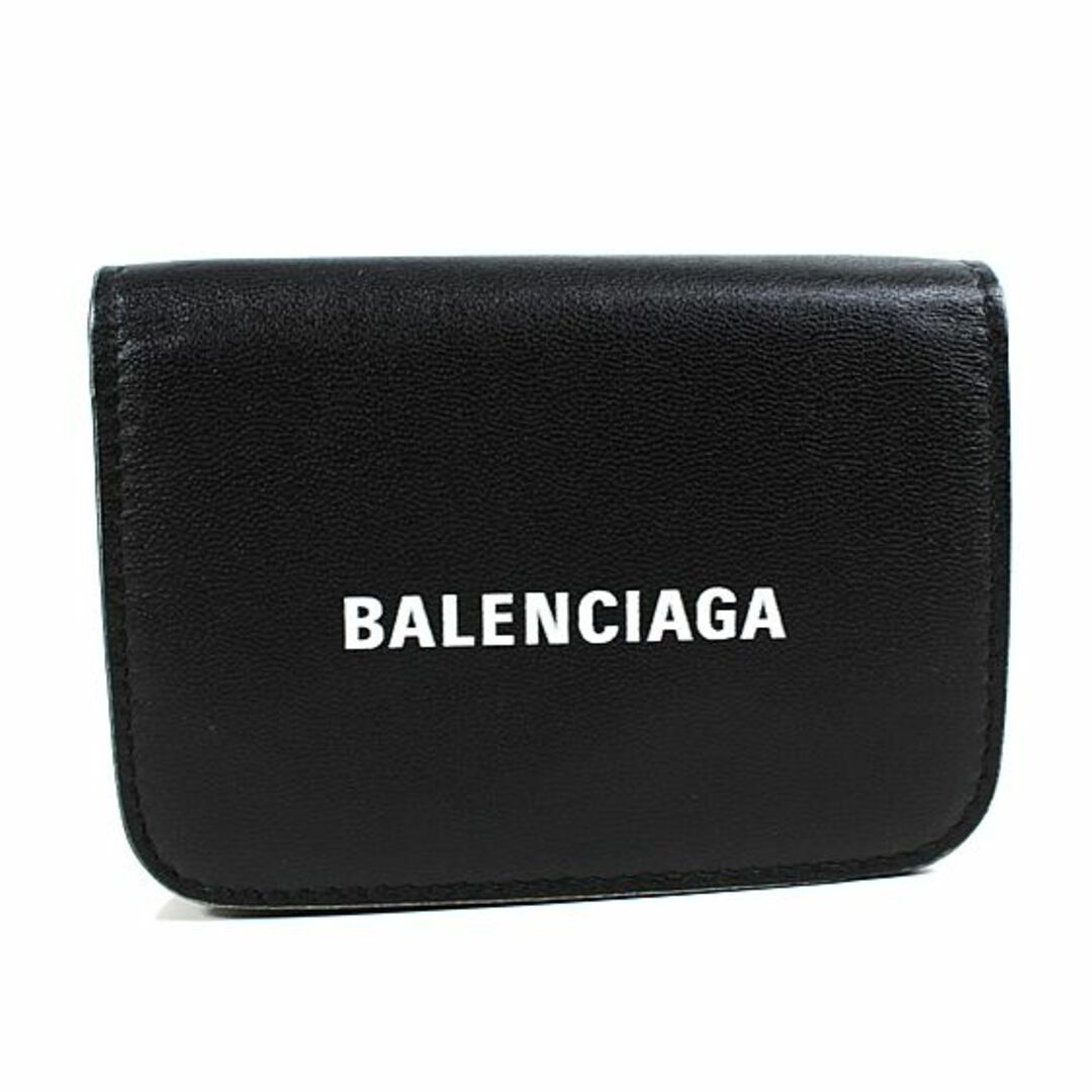 Balenciaga - バレンシアガ ミニ財布 財布 三つ折り財布 黒