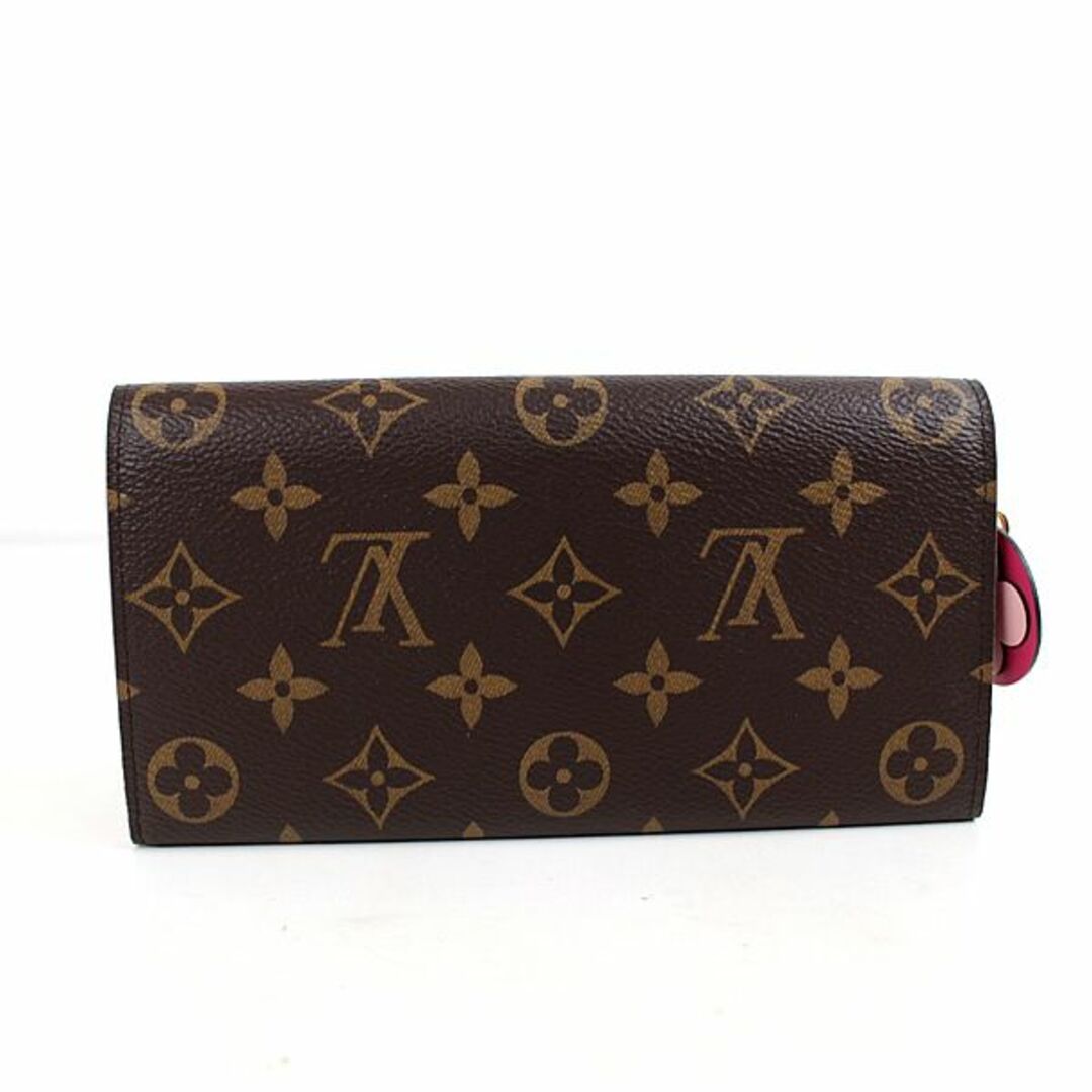 LOUIS VUITTON(ルイヴィトン)のルイヴィトン 長財布 ポルトフォイユ・エミリー M68313 モノグラム 新品同様　フラワー　美品　r184　【中古】 レディースのファッション小物(財布)の商品写真