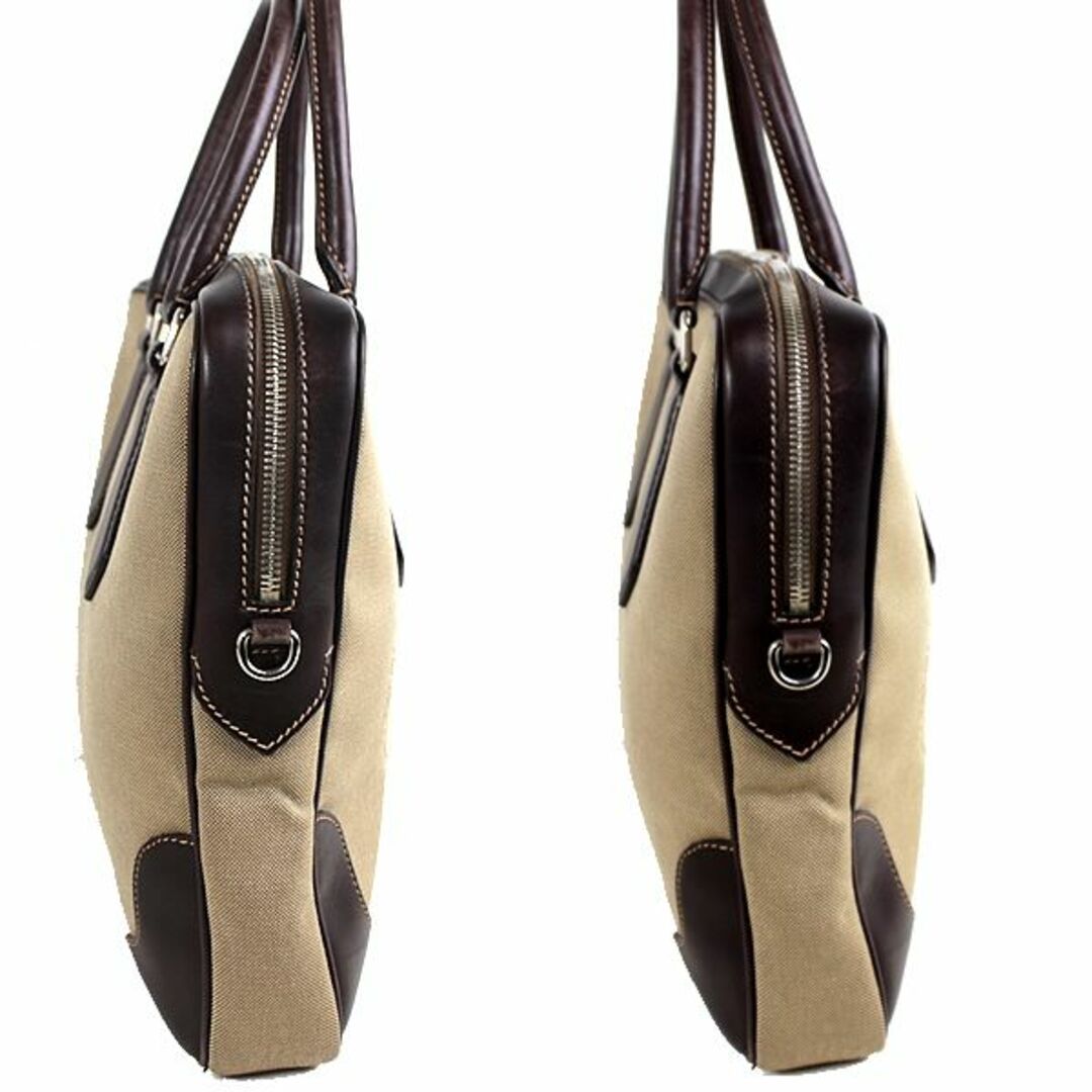 プラダ トートバッグ ハンドバッグ ナイロン 茶 ブラウン 美品 PRADA