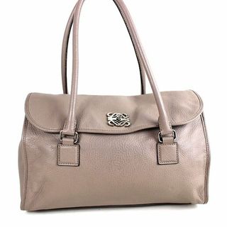 ロエベ(LOEWE)のロエベ　トートバッグ　ハンドバッグ　美品　ベージュ　ショルダーバッグ　r196　【中古】(トートバッグ)