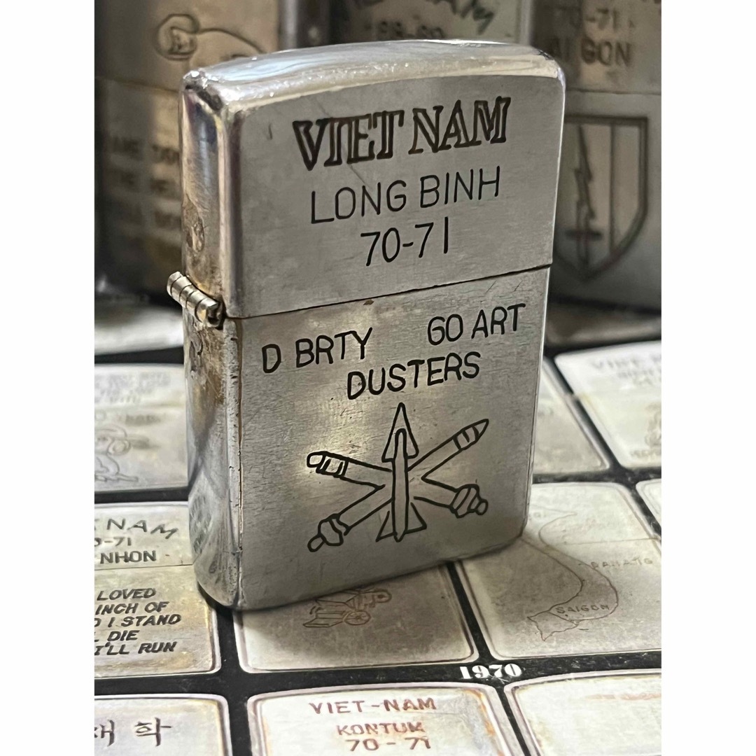 ZIPPO - 【ベトナムZIPPO】本物 1970年製ベトナムジッポー「米軍部隊章