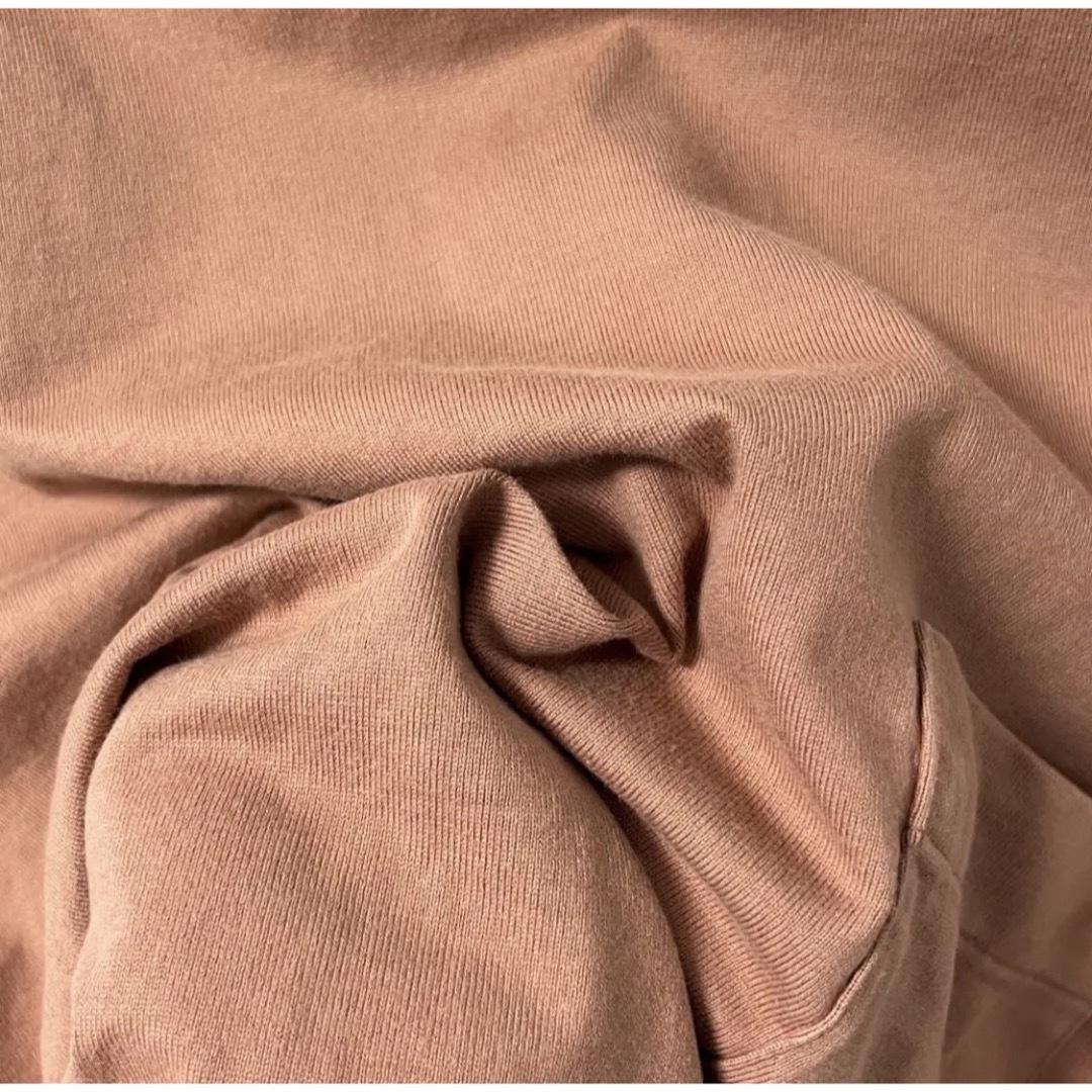 UNIQLO(ユニクロ)のUNIQLO  ユニクロU  クルーネックTシャツ  L 長袖 ピンク メンズのトップス(Tシャツ/カットソー(七分/長袖))の商品写真