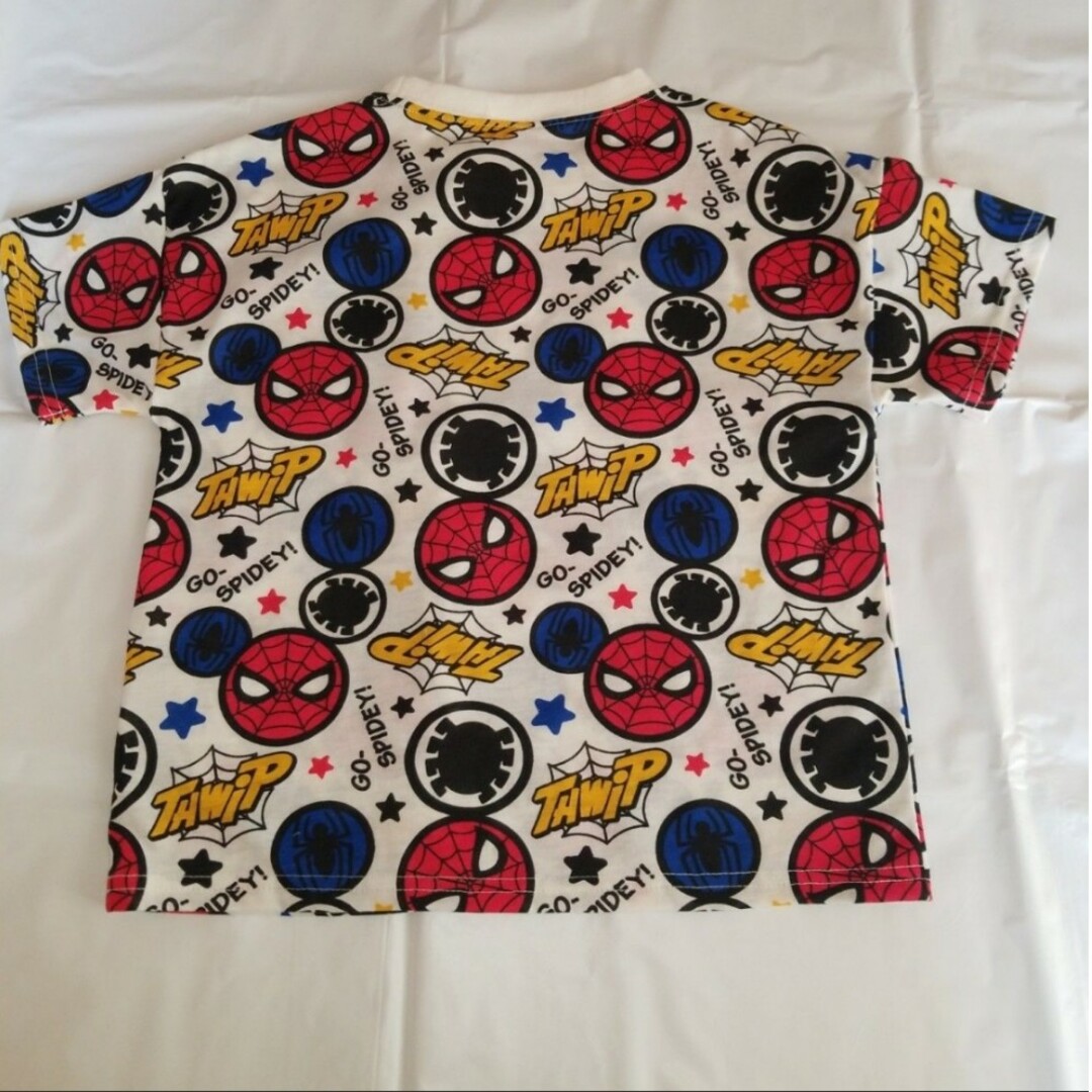 MARVEL(マーベル)の110cm　半袖Tシャツ　マーベル　スパイダーマン キッズ/ベビー/マタニティのキッズ服男の子用(90cm~)(Tシャツ/カットソー)の商品写真