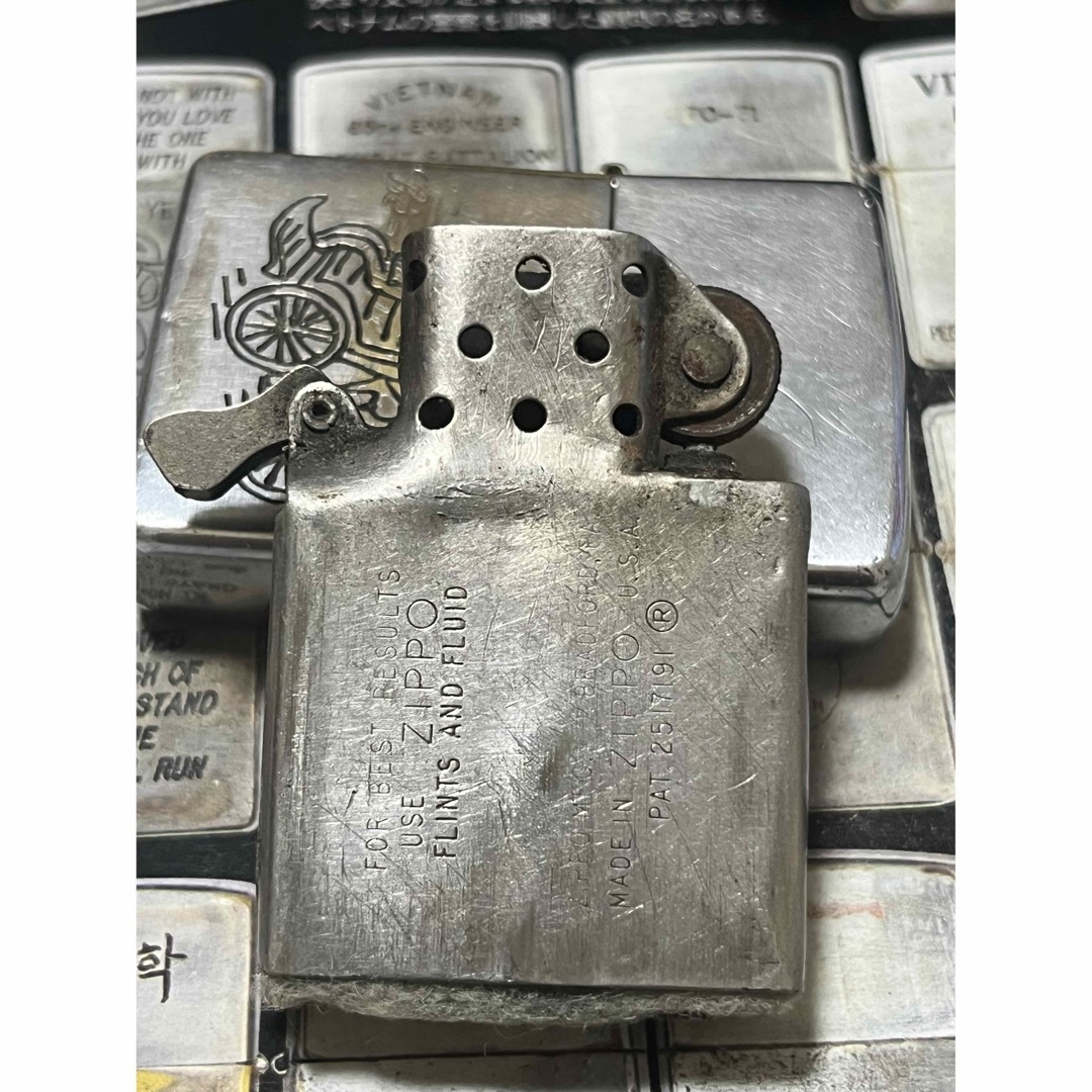 【ベトナムZIPPO】本物 1967年製ベトナムジッポー「ラブ＆ピース」NHA