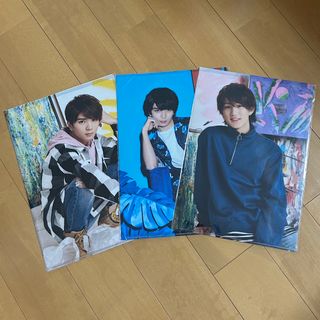 HiHi Jets  高橋優斗、橋本涼  クリアファイル(アイドルグッズ)