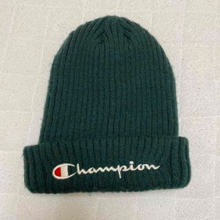 チャンピオン(Champion)のチャンピオン　champion ニット帽　グリーン　緑(ニット帽/ビーニー)