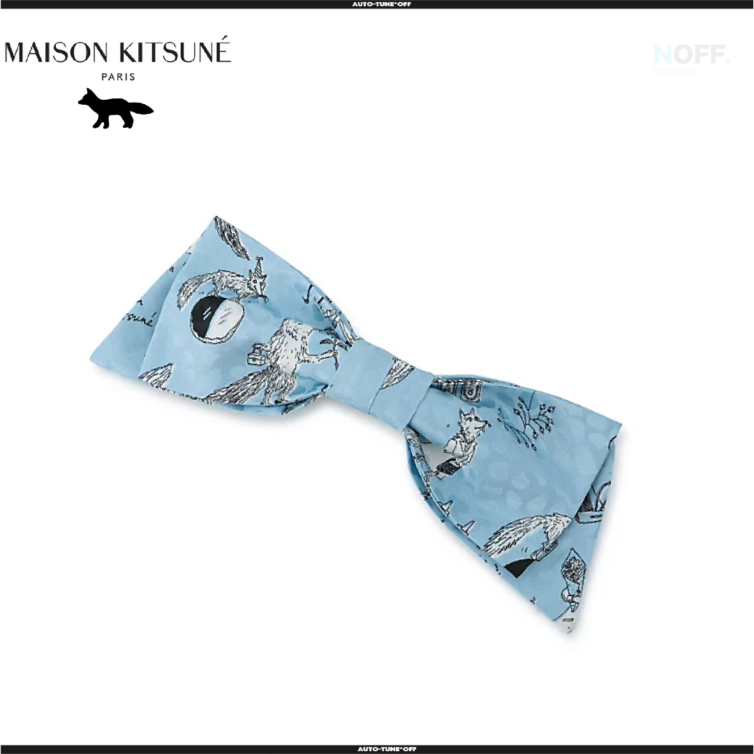 MAISON KITSUNE'(メゾンキツネ)のMaison Kitsune 蝶々結びデコレーション ヘアクリップ　新品 レディースのファッション小物(その他)の商品写真