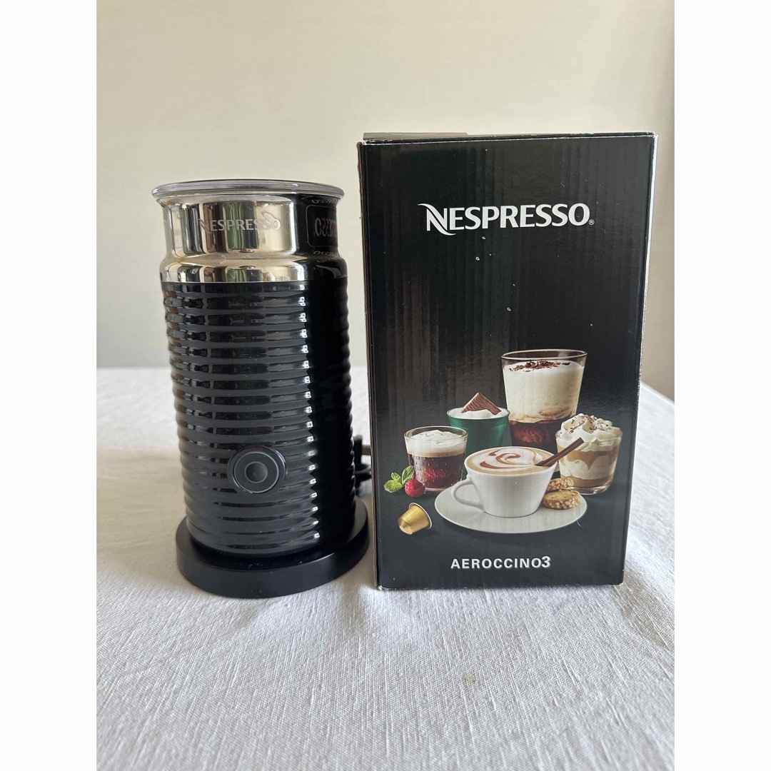 NESPRESSO AEROCCINO 3 ブラック