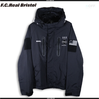 F.C.R.B.TOUR MOUNTAIN ナイロン マウンテンパーカー黒希少-