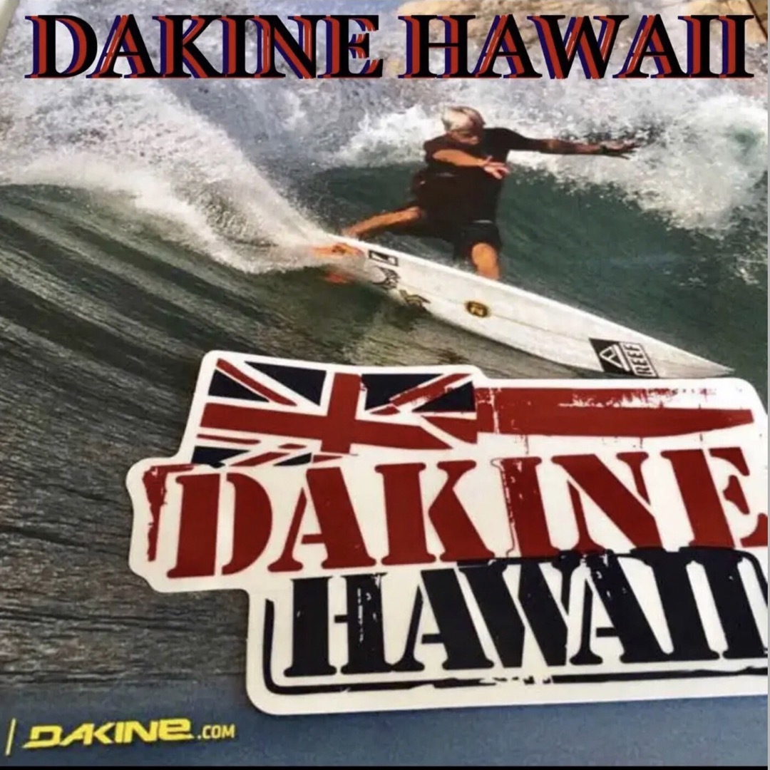 Dakine DAKINEダカインhawaii限定フラッグロゴデザインステッカーnv/rdの通販 by happyhappy Dakine ダカイン ステッカー スノーボード サーフィン