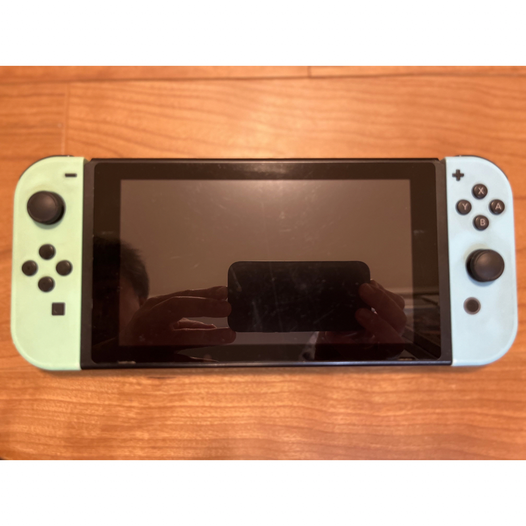 Nintendo Switch(ニンテンドースイッチ)のニンテンドーSwitch あつまれ動物の森セット エンタメ/ホビーのゲームソフト/ゲーム機本体(家庭用ゲーム機本体)の商品写真