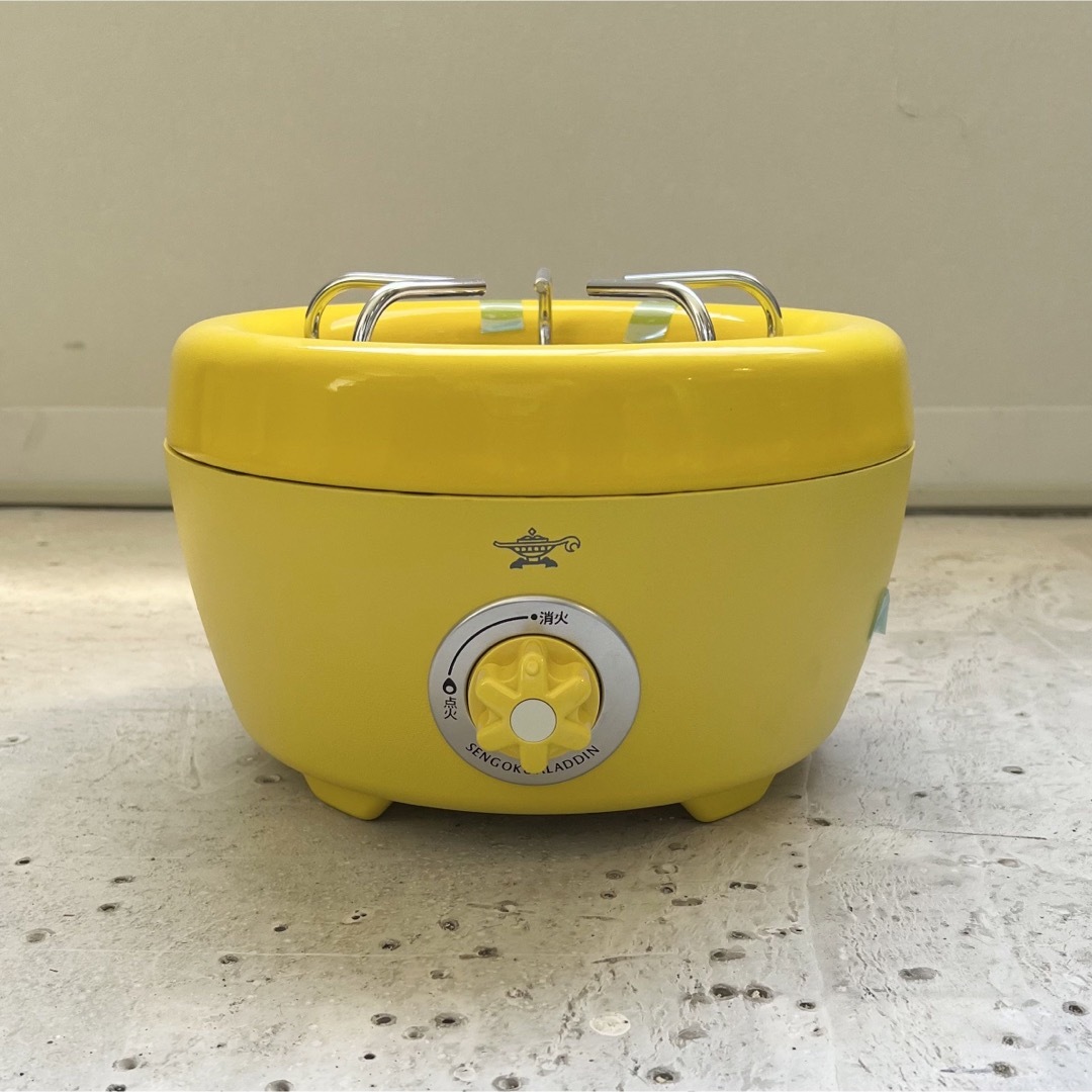 アラジン ポータブル ガス カセットコンロ ヒバリン イエロー 黄色 未使用品