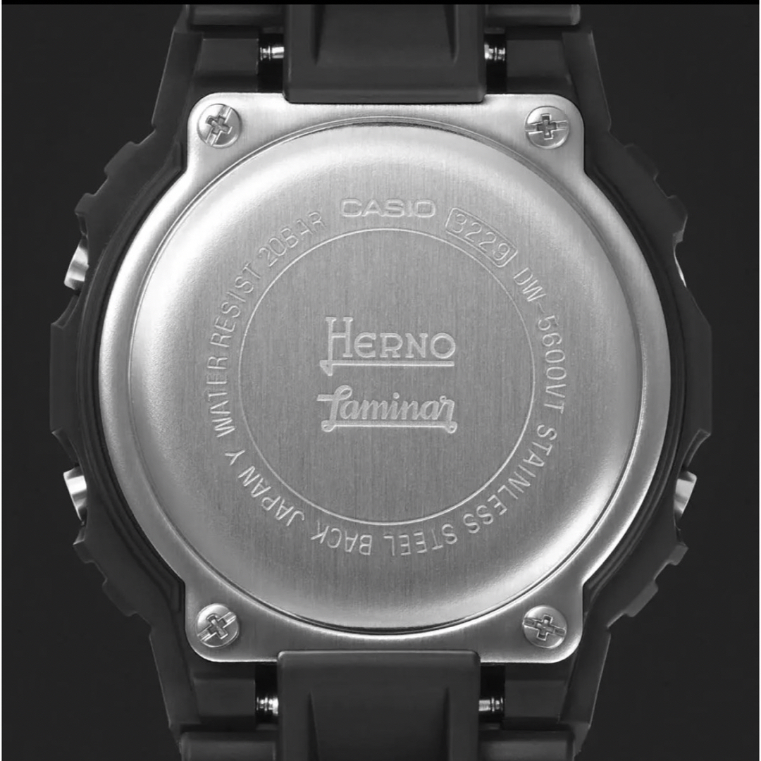 G-SHOCK(ジーショック)の【即日発送可　新品未使用】HERNO Laminar G-SHOCK メンズの時計(腕時計(デジタル))の商品写真