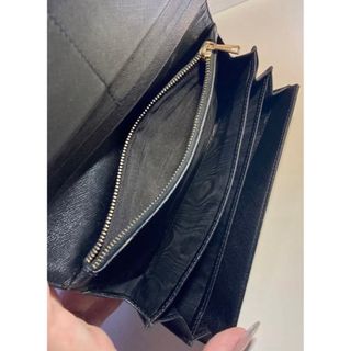 PRADA - プラダ 長財布 ナイロン 三角プレート ロゴ ブラック 黒 財布