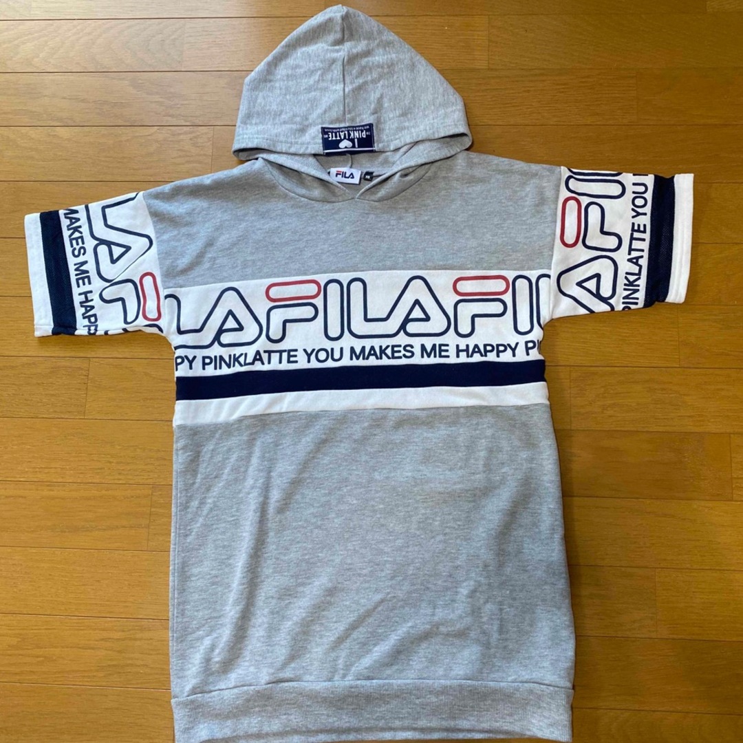 FILA(フィラ)のFILA✖️PINKLATTE ワンピース 美品 キッズ/ベビー/マタニティのキッズ服女の子用(90cm~)(ワンピース)の商品写真