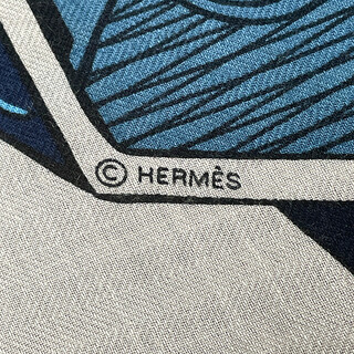 Hermes - HERMES エルメス カシミア シルク スカーフ 22SS 