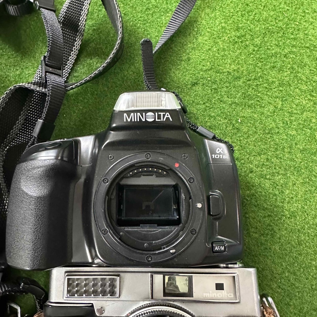 MINOLTA ミノルタ レトロフィルムカメラ まとめ売り 7台 動作未確認