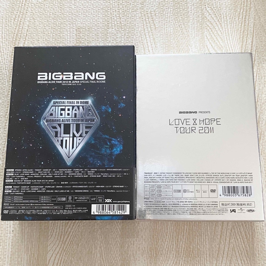 BIGBANG CD+DVD セット(韓国語)