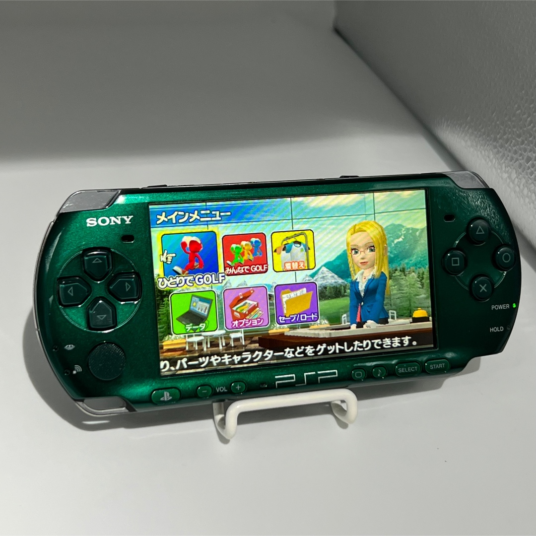 PSP-3000 スピリティッドグリーン プレイステーションポータブル SONY