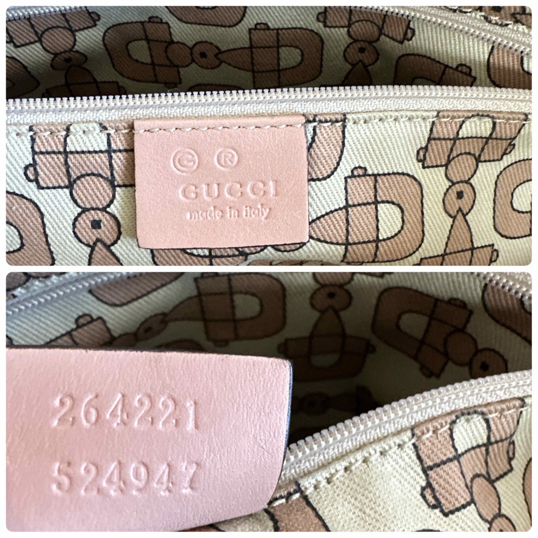 Gucci(グッチ)のGUCCI グッチ シマ GG トートバッグ レザー レディースのバッグ(トートバッグ)の商品写真