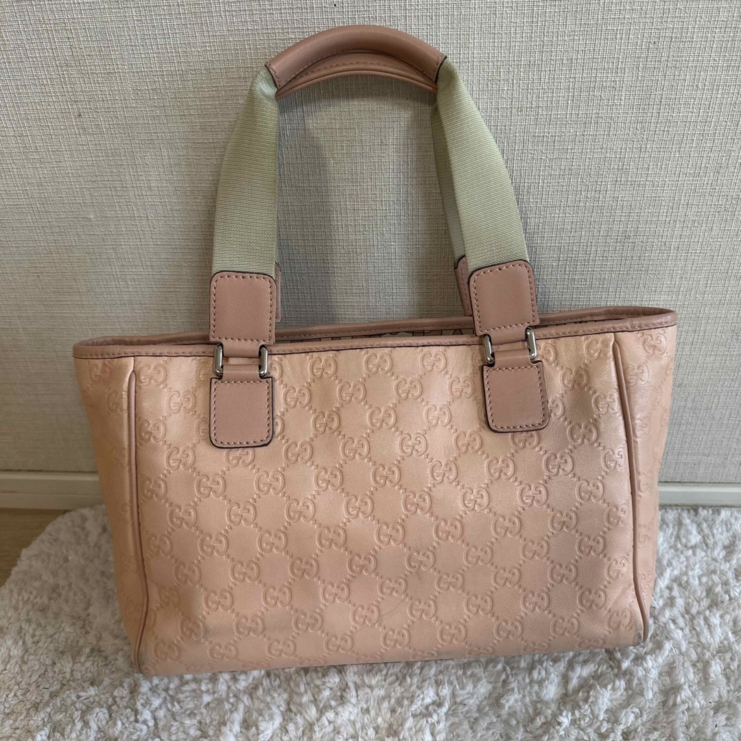 Gucci - GUCCI グッチ シマ GG トートバッグ レザーの通販 by ꙳☆*ﾟ