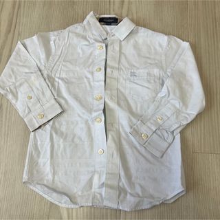 バーバリー(BURBERRY)のBURBERRY 長袖シャツ 薄い水色 110(Tシャツ/カットソー)