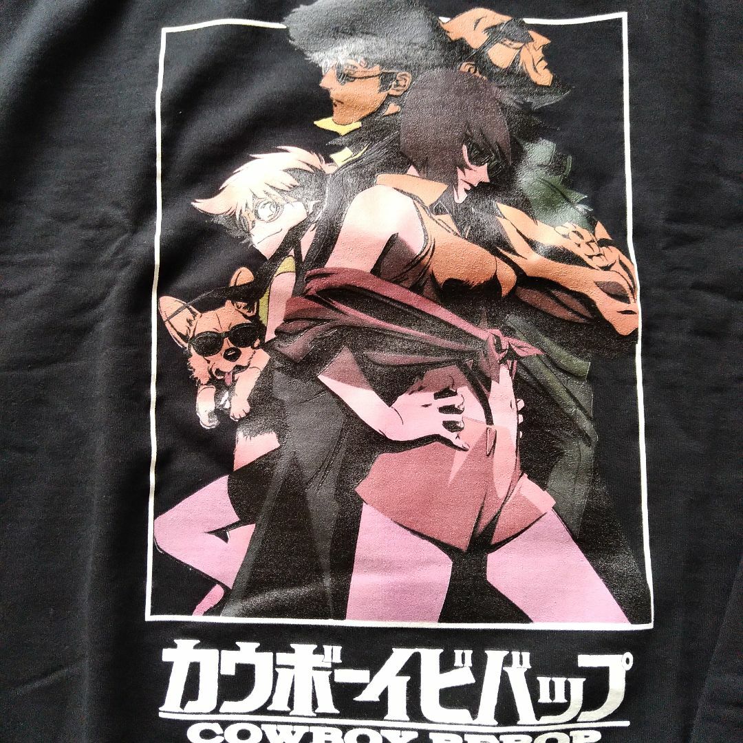 海外公式　カウボーイビバップ　Tシャツ　S 実寸はLぐらい　黒　アニメT *