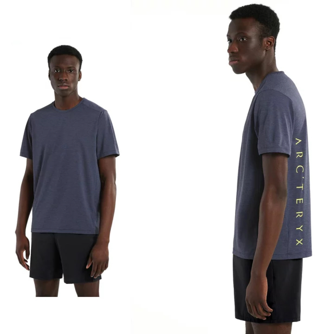 ARC'TERYX(アークテリクス)のARC'TERYX アークテリクス　Cormac Arc'Word SS 藍S メンズのトップス(Tシャツ/カットソー(半袖/袖なし))の商品写真