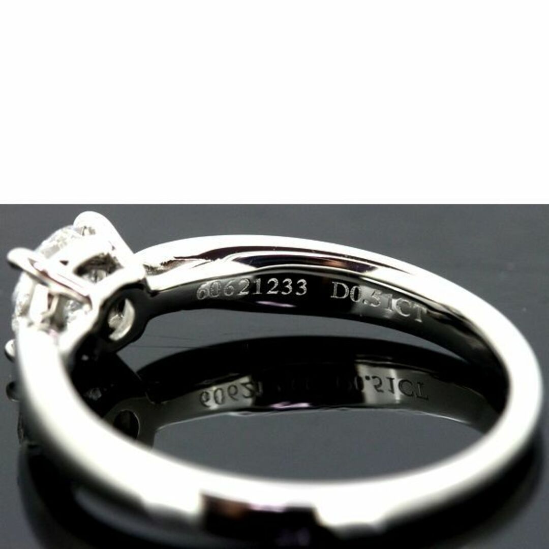 ティファニー ハーモニー 0.51ct ダイヤモンド リング F-VS1-3EX Pt950 ...