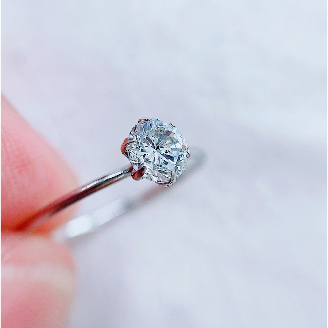 ☆0.509ct☆✨大粒ダイヤG,SI-2,Goodプラチナリング指輪一粒の通販 by ...