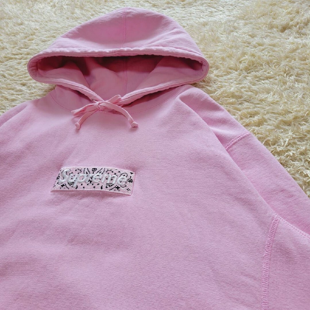 美品 Supreme Box Logo Hooded Sweatshirt XL