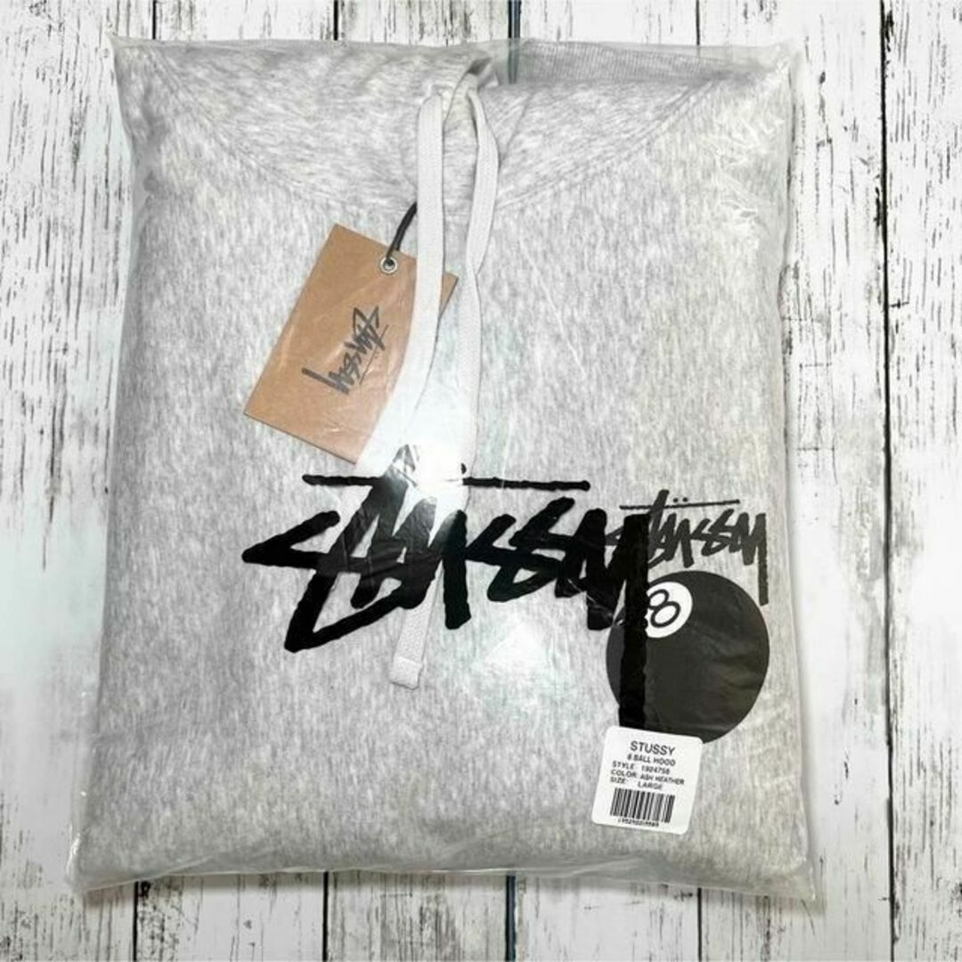 新品】stussy スウェットパーカー サイズL -