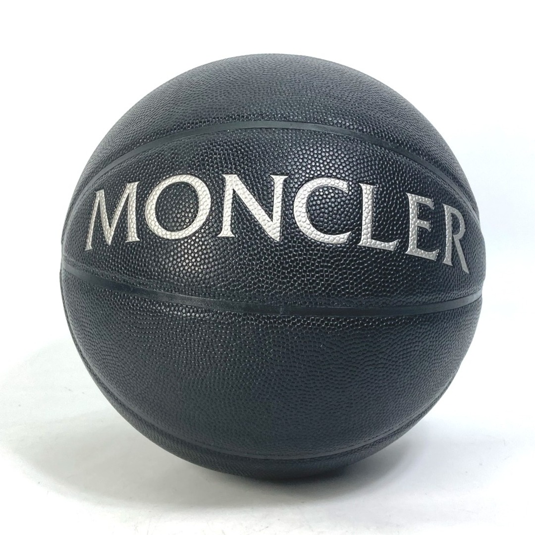 その他モンクレール MONCLER バスケットボール SPALDING スポルディング コラボ インテリア スポーツ 雑貨 レザー ブラック 未使用