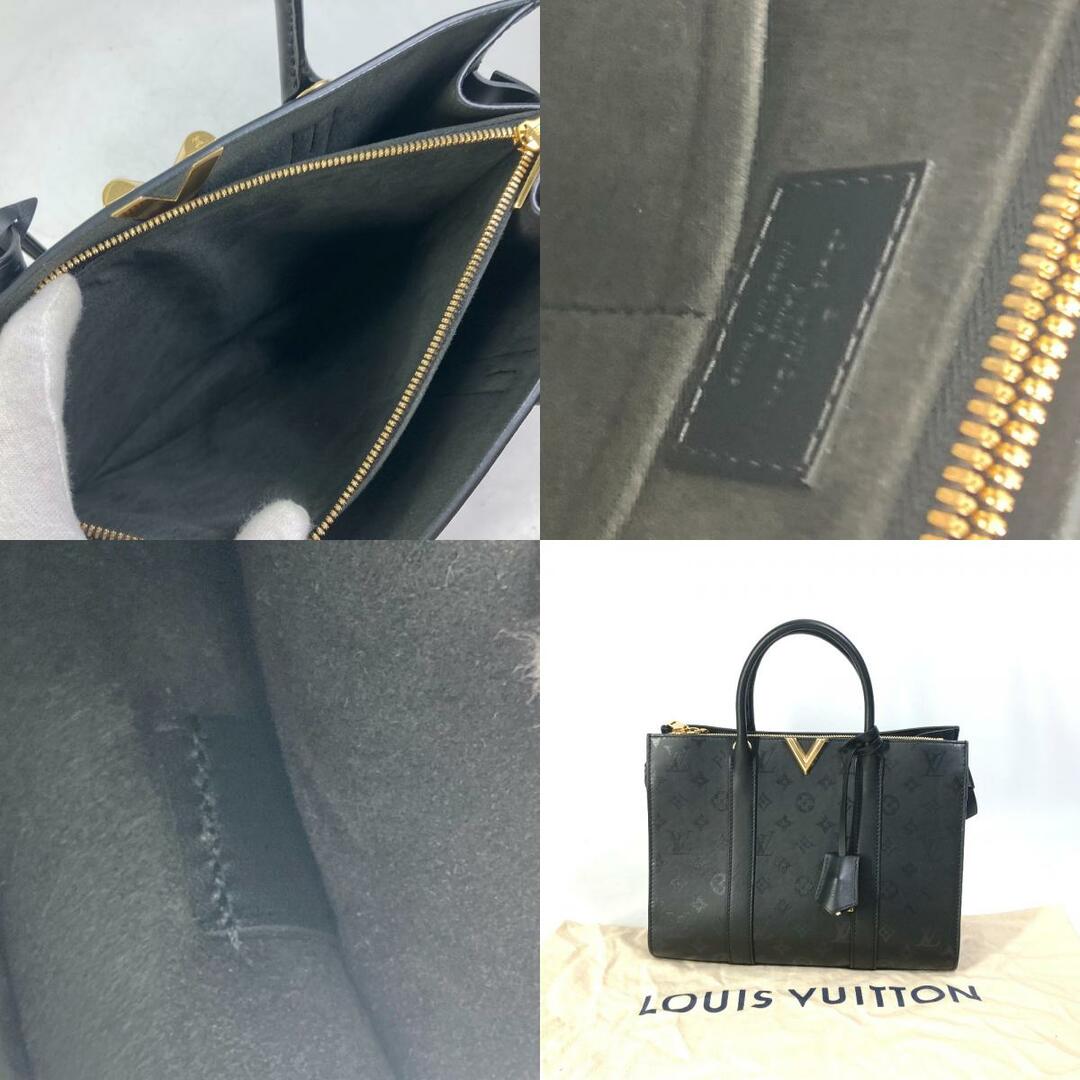 ルイヴィトン LOUIS VUITTON ヴェリー・トートMM M42886 モノグラム ハンドバッグ トートバッグ レザー ノワール ブラック