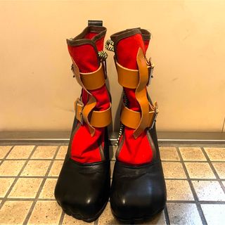 ヴィヴィアンウエストウッド(Vivienne Westwood)のviviennewestwood アニマルトゥボンテージブーツ(ハイヒール/パンプス)