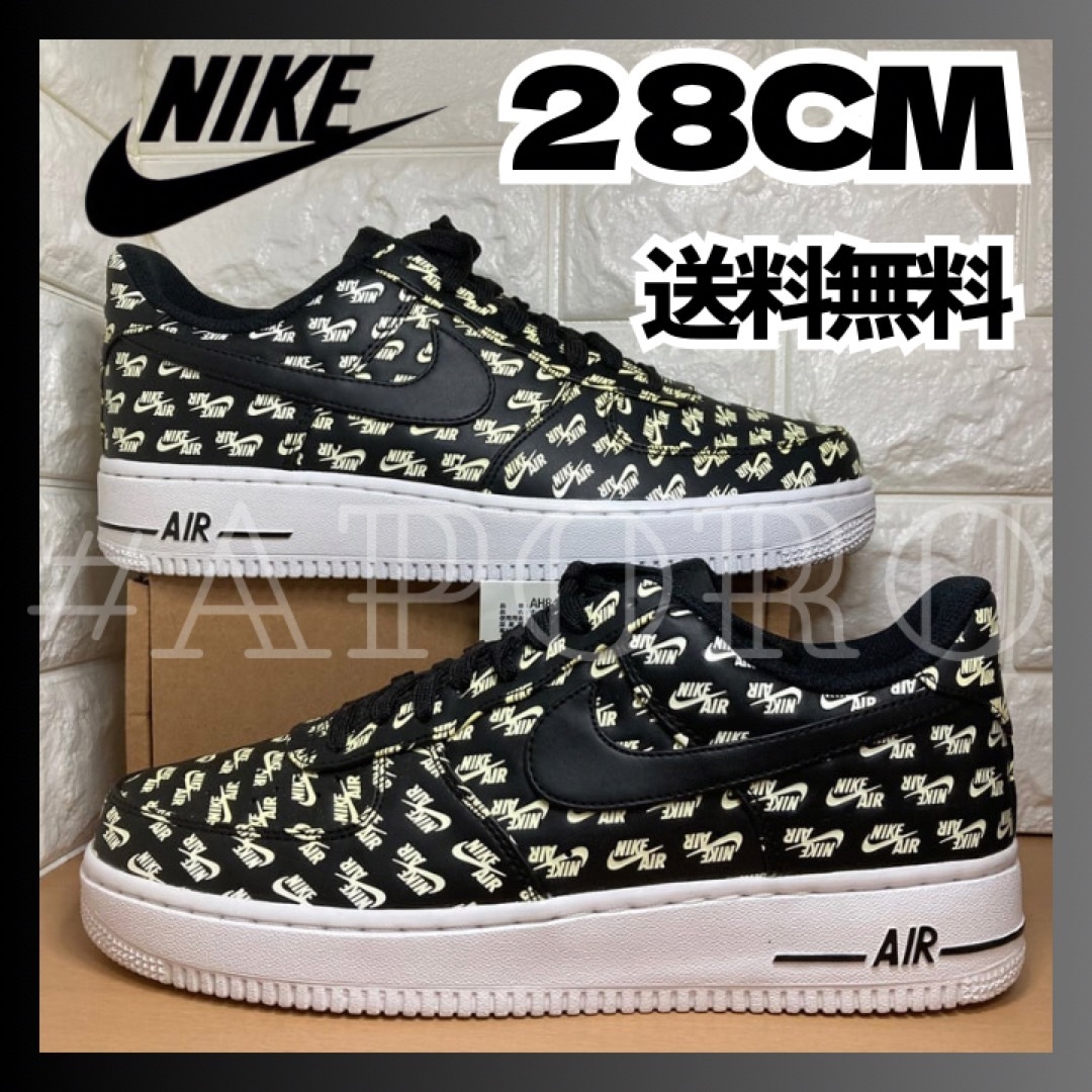 NIKE ナイキ AIR FORCE 1 エアフォース1 オールオーバー ロゴ