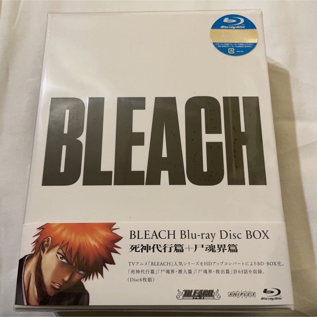BLEACH　Blu-ray　Disc　BOX　死神代行篇＋尸魂界篇 DVD