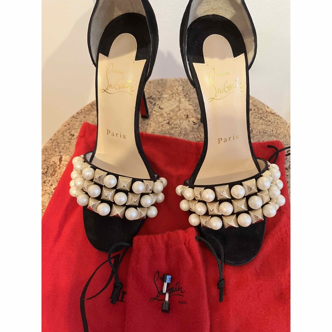 Christian Louboutin - Christian Louboutin パーティーヒール 22.5cm