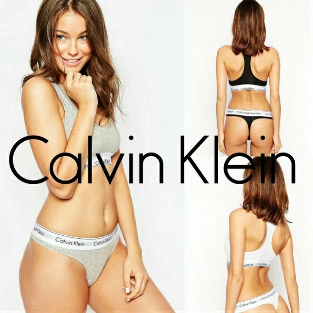 Calvin Klein レディース　ブラ&ショーツ セット ブラック Sサイズ レディースの下着/アンダーウェア(ブラ&ショーツセット)の商品写真