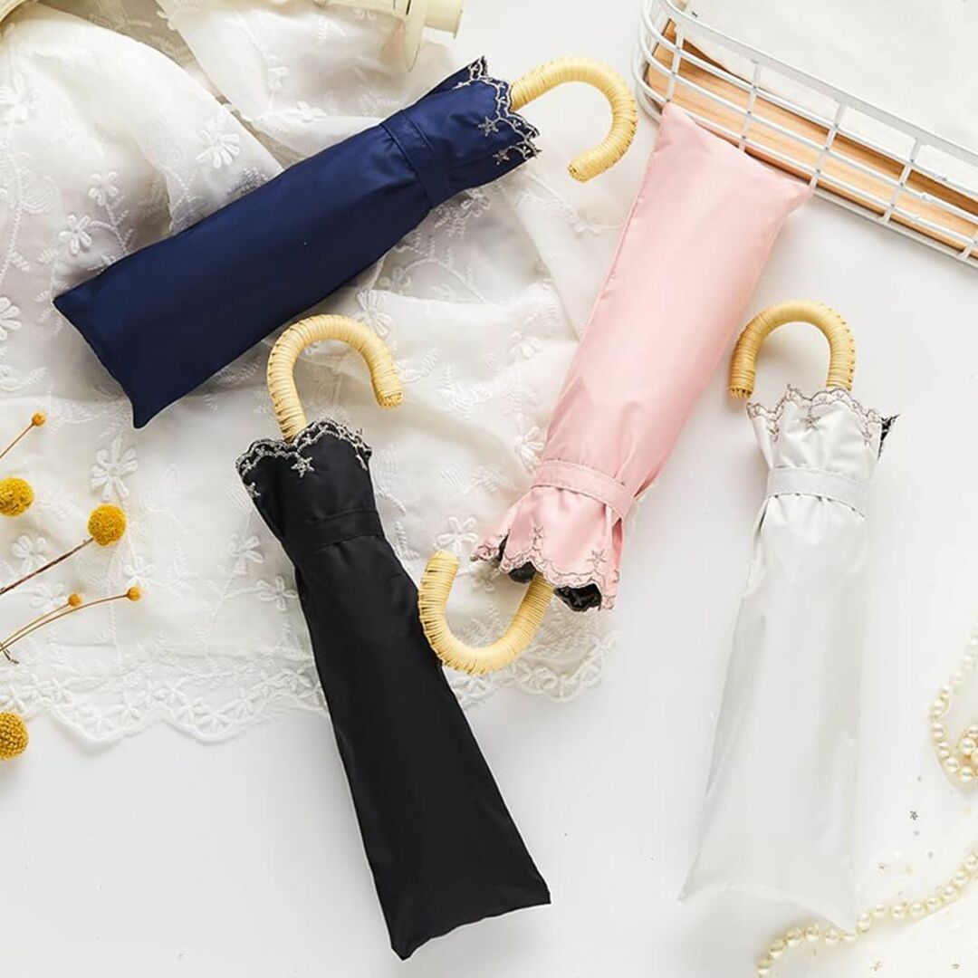 【色:ピンク】日傘 母の日のプレゼント人気 おりたたみ傘 レディース 一級遮光 1