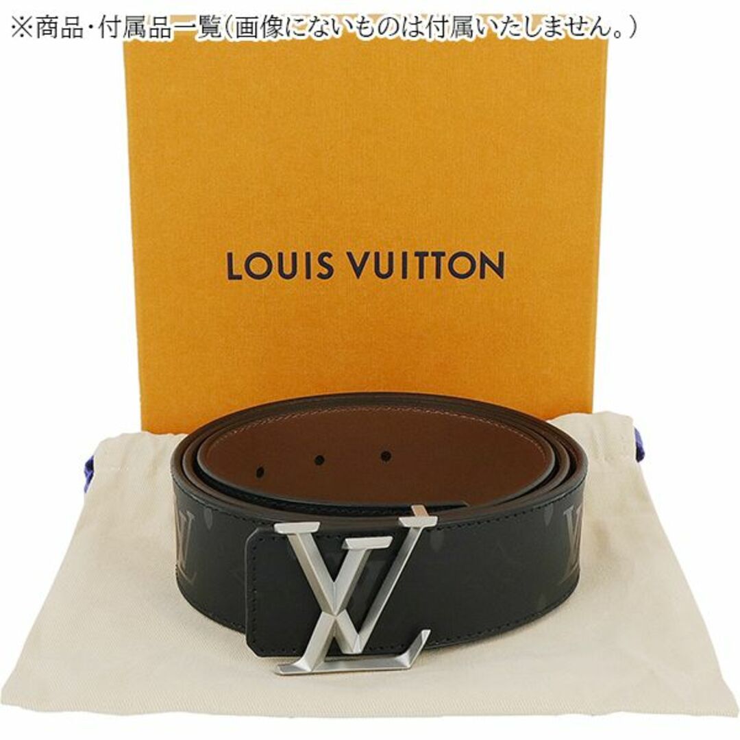 LOUIS VUITTON/純正ビトンブラックラバ➖ベルト